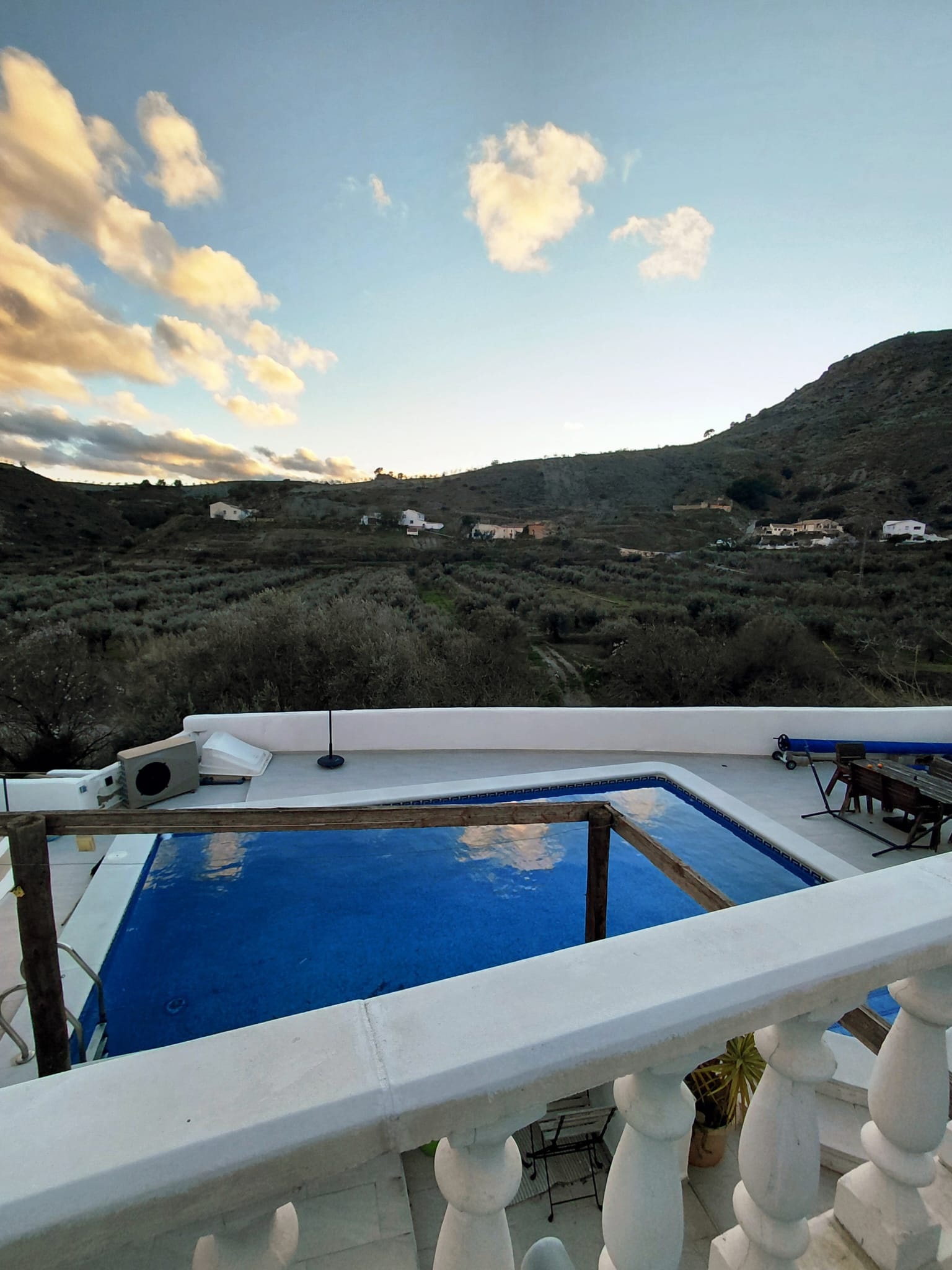 Pool From Balcony